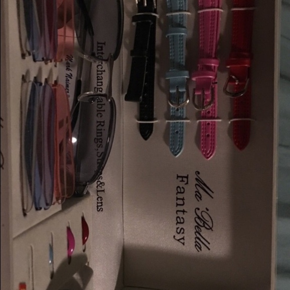 Mia Bella watch and sunglasses